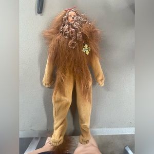 Cowardly lion doll from The Wizard of Oz